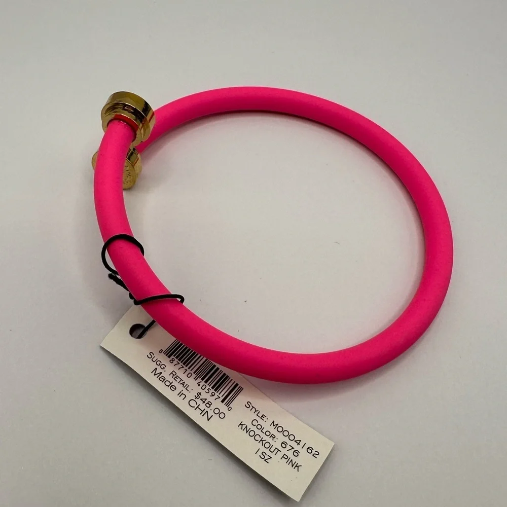 Marc By Marc Jacobs Knockout Pink Bracelet - One Size NWT Retail $48